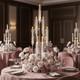 10-arm Wedding Table Centerpiece 37 Inch Clear Candelabra