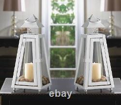 10 White Lighthouse 11 Candle Holder Lantern Lamps Wedding Table Centerpieces
