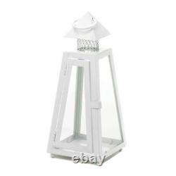 10 White Lighthouse 11 Candle Holder Lantern Lamps Wedding Table Centerpieces