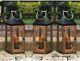 10 Large Brown Wood & Metal 20 Tall Candle Holder Lantern Wedding Centerpieces