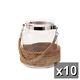 10 Nautical Rope 6 Lantern Glass Mason Jar Candle Holder Wedding Centerpiece