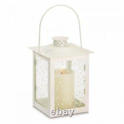 10 shabby White 8 Candle holder Lantern light wedding table centerpiece cheap