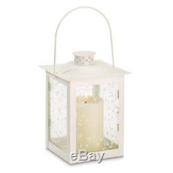 10 shabby White 8 Candle holder Lantern light wedding table centerpiece cheap