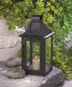 10 small black 9 malta Candle holder Lantern light wedding table centerpieces