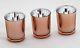 100 Copper Coated Glass Tealight Votive Candle Holder Wedding Table Bling Decor