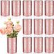 12 Pcs Bling Glass Vase For Flower Wedding Table Centerpieces 6 X 3.5 Inch Speck