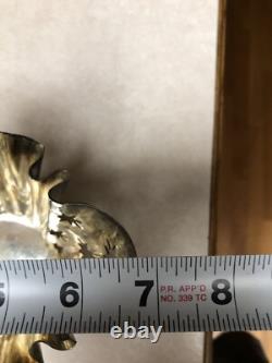 12 Vintage Studio Silversmiths Silver Plate Handkerchief Votive Candle Holders