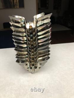 12 Vintage Studio Silversmiths Silver Plate Handkerchief Votive Candle Holders