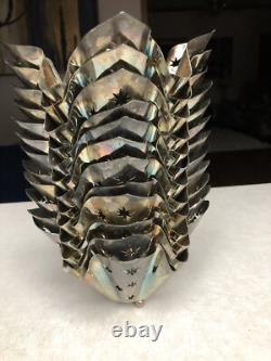 12 Vintage Studio Silversmiths Silver Plate Handkerchief Votive Candle Holders