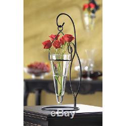 12 wholesale florist HANGING Wedding party Centerpiece glass VASE candle holder