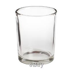 144 Clear glass votive tealight candle holder favor wholesale resell BULK BUY