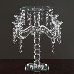 15 Gemcut Style Glass Candelabra Candle Holder Wedding Party Centerpiece