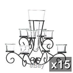 15 Large Black Candelabra Candle Holder Table Decor Wedding Centerpieces