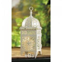 15 Lot White Moroccan Marrakech Lantern Candle Holder Wedding Centerpieces