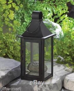 15 black 12 malta Candle holder Lantern light floral wedding table centerpiece