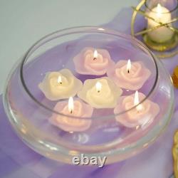 16 pcs 10 wide GLASS Candle Holder BOWLS Wedding Party Centerpieces Home Decor