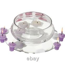 16 pcs 7 wide GLASS Candle Holder BOWLS Wedding Party Centerpieces Home Decor