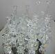 19 Vintage Crystal Glass Candle Candlestick Holders Lot Wedding