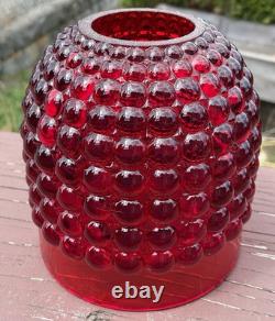 1950's To 1960's Rare L. G. Wright 1000 Eye Hobnail Fairy Lamp