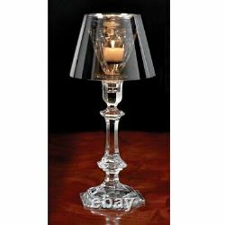 $1k+ Baccarat Harcourt Our Fire Candlestick Holder Votive Philippe Starck Silver