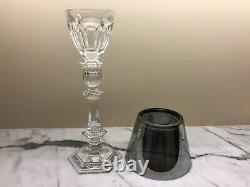 $1k+ Baccarat Harcourt Our Fire Candlestick Holder Votive Philippe Starck Silver