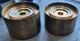 (2) 1991 Chapman Manufacturing Solid Brass Candle Holders Without Glass
