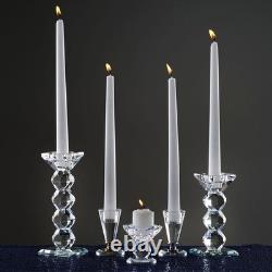 2.5 tall Clear Glass Crystal Candle Holder Candlestick Wedding Party Decoration