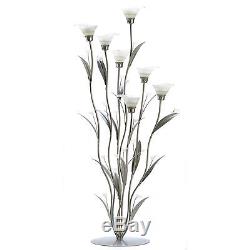 2 CANDLE HOLDERS 32 CALLA LILY Candleholder Set NEW