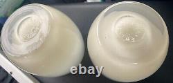 2 Glassybaby Votive Glass Candle Holders Cream Color In Original Box