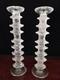 2 Large 8-ring Vintage Iittala Festivo Candle Holders By Timo Sarpaneva