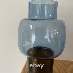 2 MCM Hans-Agne Jakobsson Sweden Brass Triangular Cutout Candle Holders 7