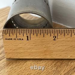 2 MCM Hans-Agne Jakobsson Sweden Brass Triangular Cutout Candle Holders 7