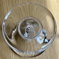 2 RARE Simon Pearce Stratton 5 1/8 Glass Candle Sticks Holders Air Twist Exclnt