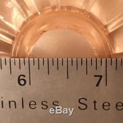 2 Rare 4-1/4 Antq Baccarat Glass Candelabra Candlestick Bobeches 12 Prism Pins