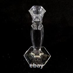 2 (Two) WATERFORD ODESSA Cut Lead Crystal 8 Candle Holders- Signed DISCONTINUED