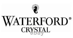 2 (Two) WATERFORD VINTAGE Cut Lead Crystal 7 Candle Holders-Signed DISCONTINUED