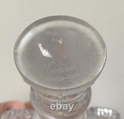 2 Vintage Bjorn Wiinblad Rosenthal Crystal Glass Candleholders Candlesticks