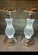 2 X Bath And Body Works Lighted Swirling Pedestal Candle Holder