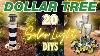 20 Solar Light Dollar Tree Diys That Look Expensive Outdoor Decor On A Budget
