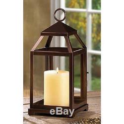 23 bulk bronze brown 12 tall malta Candle Lantern holder wedding centerpiece