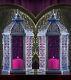 25 Lot Purple Hanging Moroccan Candle Holder Lamp Lantern Wedding Centerpieces