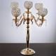 25 Metal Candelabra Crystal Candle Holder Wedding Party Dinner Centerpiece