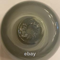 3 GLASSYBABY Pre-Triskelion Candle Holders Votives Vases 50 Shades Of Gray Grey