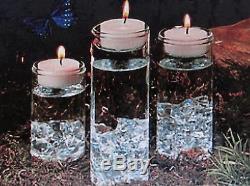 36 Glass Cylinder Tealight Candleholders vases wedding centerpieces glass candle