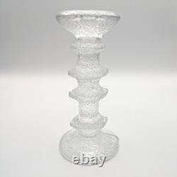 3x ITTALA Timo Sarpaneva FESTIVO Scandinavian Candlestick Candle Holders Finland