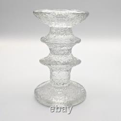 3x ITTALA Timo Sarpaneva FESTIVO Scandinavian Candlestick Candle Holders Finland