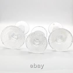 3x ITTALA Timo Sarpaneva FESTIVO Scandinavian Candlestick Candle Holders Finland