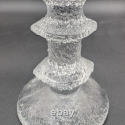 3x ITTALA Timo Sarpaneva FESTIVO Scandinavian Candlestick Candle Holders Finland