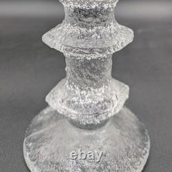 3x ITTALA Timo Sarpaneva FESTIVO Scandinavian Candlestick Candle Holders Finland