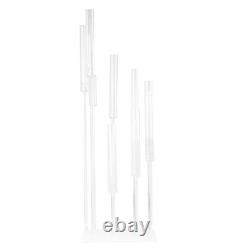 4 CLEAR ft tall 9 Arm Acrylic Candelabra Taper Candle Holder Wedding Party Home